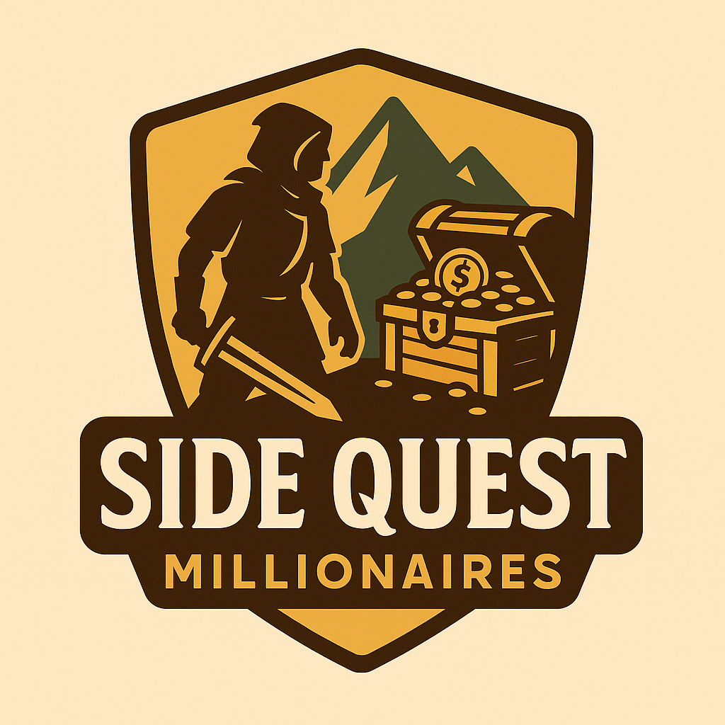 Side Quest Millionaires Treasure Banner